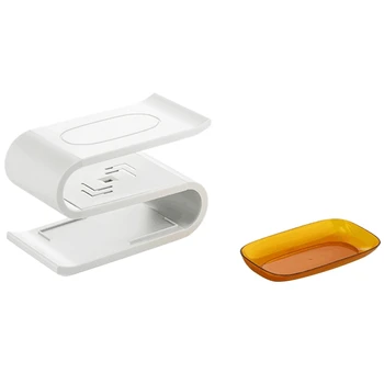 

Soap Dishes Bathroom Soap Holder Dish Storage Plate Tray Bathroom Soap Holder Case Bathroom Supplies Bathroom Gadgets