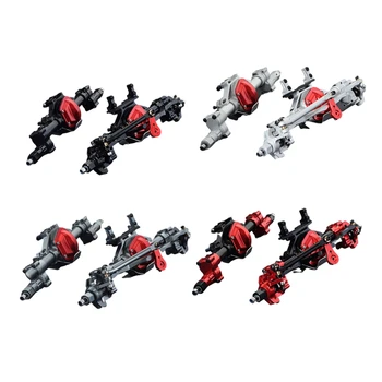 

Metal Front Rear Axle Set for 1/10 RC Axial SCX10 & SCX10 II 90046