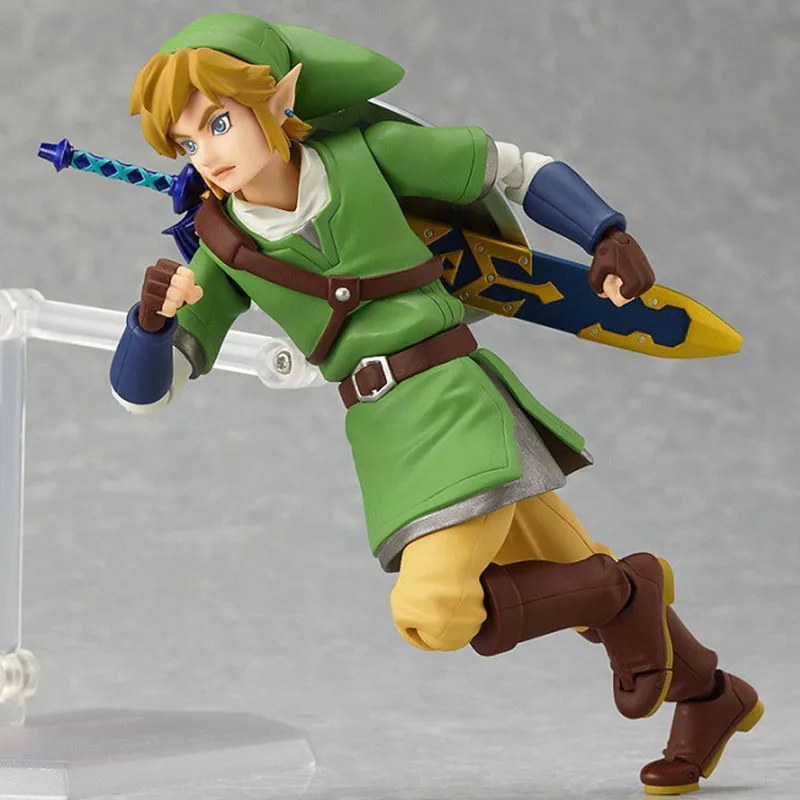 Cena Nowy 14cm Zelda ku niebu Link komórkowy kolekcja figurka zabawki prezent na Boże Narodzenie lalki