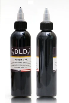 

3 Bottle 2oz Tattoo Ink Pigment Set Kits Body Arts 60ml Black Professinal Beauty Permanent Makesup Paints Accesories