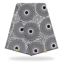 Голландский Воск Ткань обычный хлопок черный Африка швейный материал для платья отличная Геометрическая Анкара Африканский батик с принтами тиссу 6 ярдов