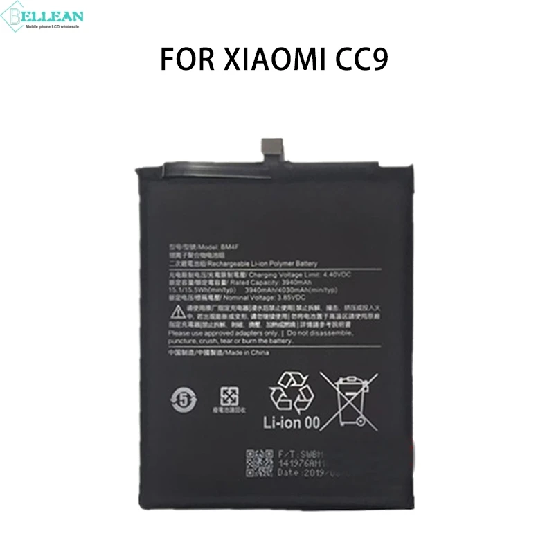 catteny-4030mah-battery-for-xiaomi-cc9-battery-replacement-repair-parts