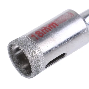 

New 3mm-18mm Diamond Tool Drill Bit Hole Saw Set for Glass Ceramic 10pcs/Set
