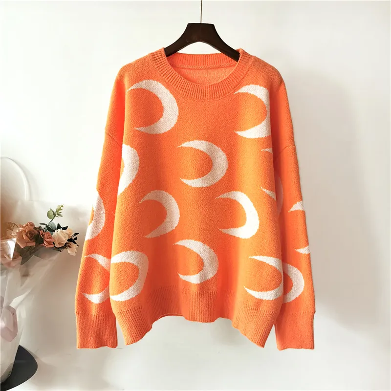 

Autumn Women Pullers Sweaters 2019 New fashion Sweater casual style Jumpers Harajuku Chic Short Sweater Puller female