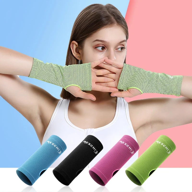 Wrist Brace Support Breathable Ice Cooling Sport Wristband Wrap Fitness