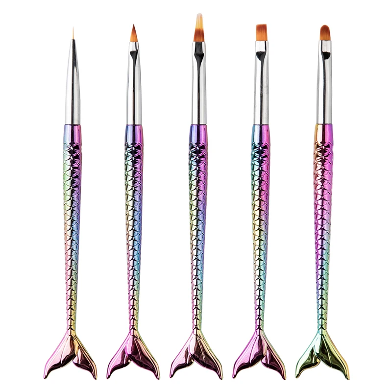 

Nail Art Brush Liner Line Stripe Fish Flower Painting Liner Painting Brush Drawing Manicure Tools Tips Design