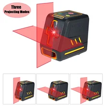 Niveau Laser professionnel ligne transversale horizontale et verticale auto-niveleur niveau à bulle auto-nivelant lignes Laser