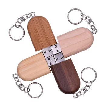 

Top Quality Maple Wood Pendrive 2.0 USB Flash Drive with Key Chain 4G 8GB 16GB 32GB 128MB Memory Stick Engrave Logo photography