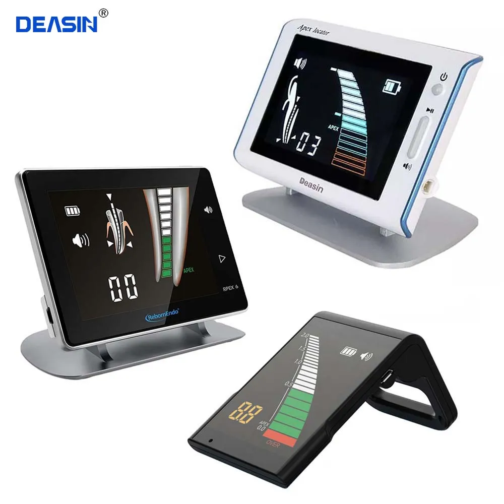 

Dental Apex Locator Endodontic Apical Locator Endo Dentistry Equipment LCD Screen Dentist Root Canal Length Measuring Instrument