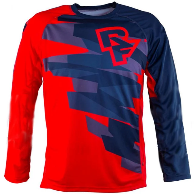 thumbnail image 1 of Maillot de descenso para bicicleta de montaña, motocross, manga larga, para hombre, BMX, CARRERAS, 1 of 5
