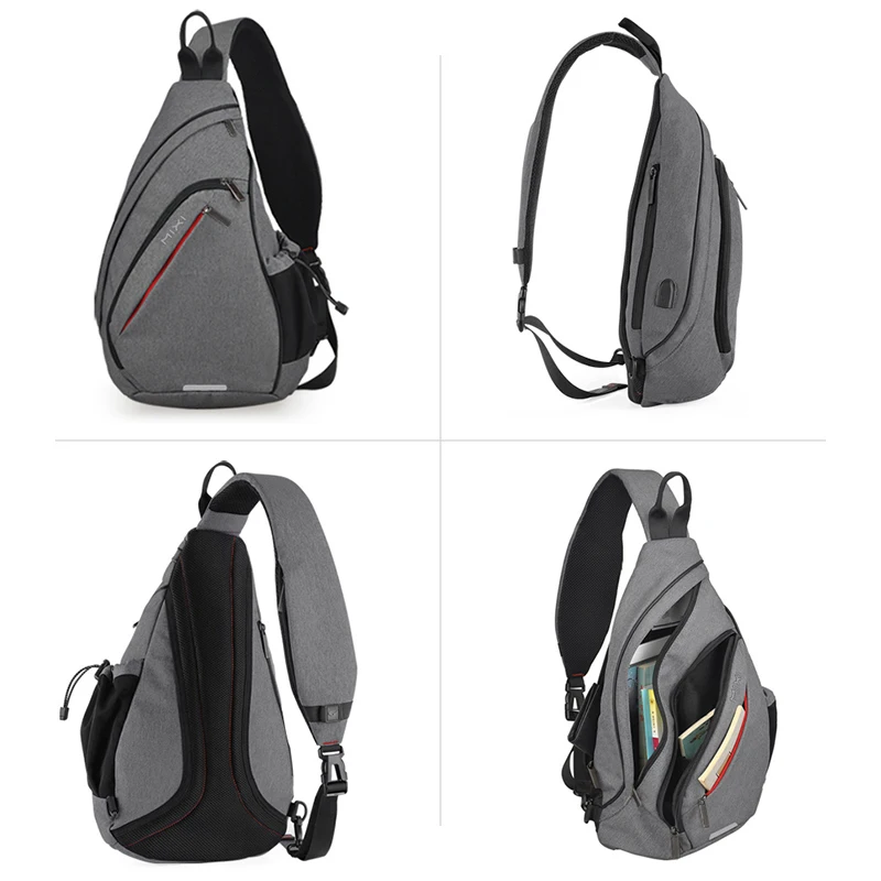 Men's Classy One Shoulder Versatile Backpack-1