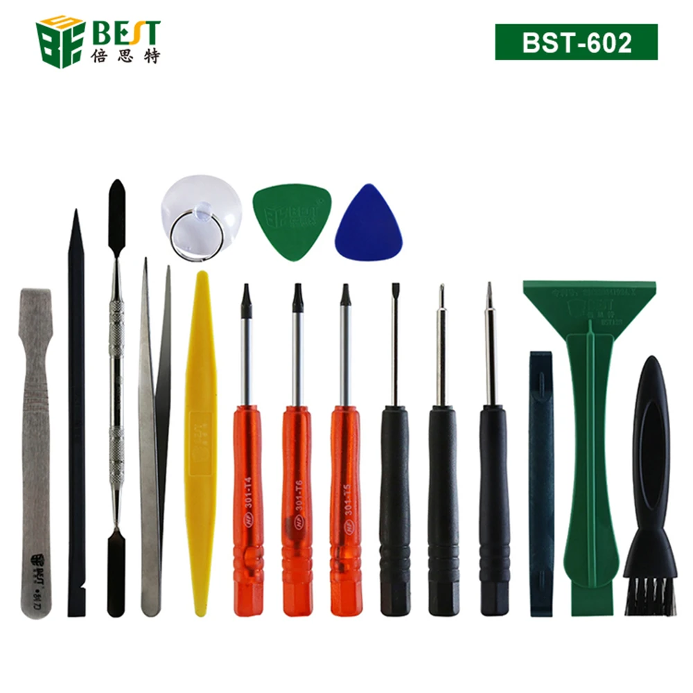 

17Pcs Mobile Phone Repair Tools Kit Opening Screwdriver Set Tweezers Suction Cup Pry Repair Kit for iPhone Cell Phone Hand Tool