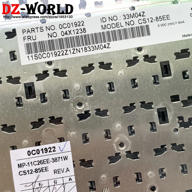 Eesti новая Оригинальная клавиатура для lenovo Thinkpad L430 L530 T430 T430S T530 W530 X230 i ноутбук Teclado 04X1238 04Y0527