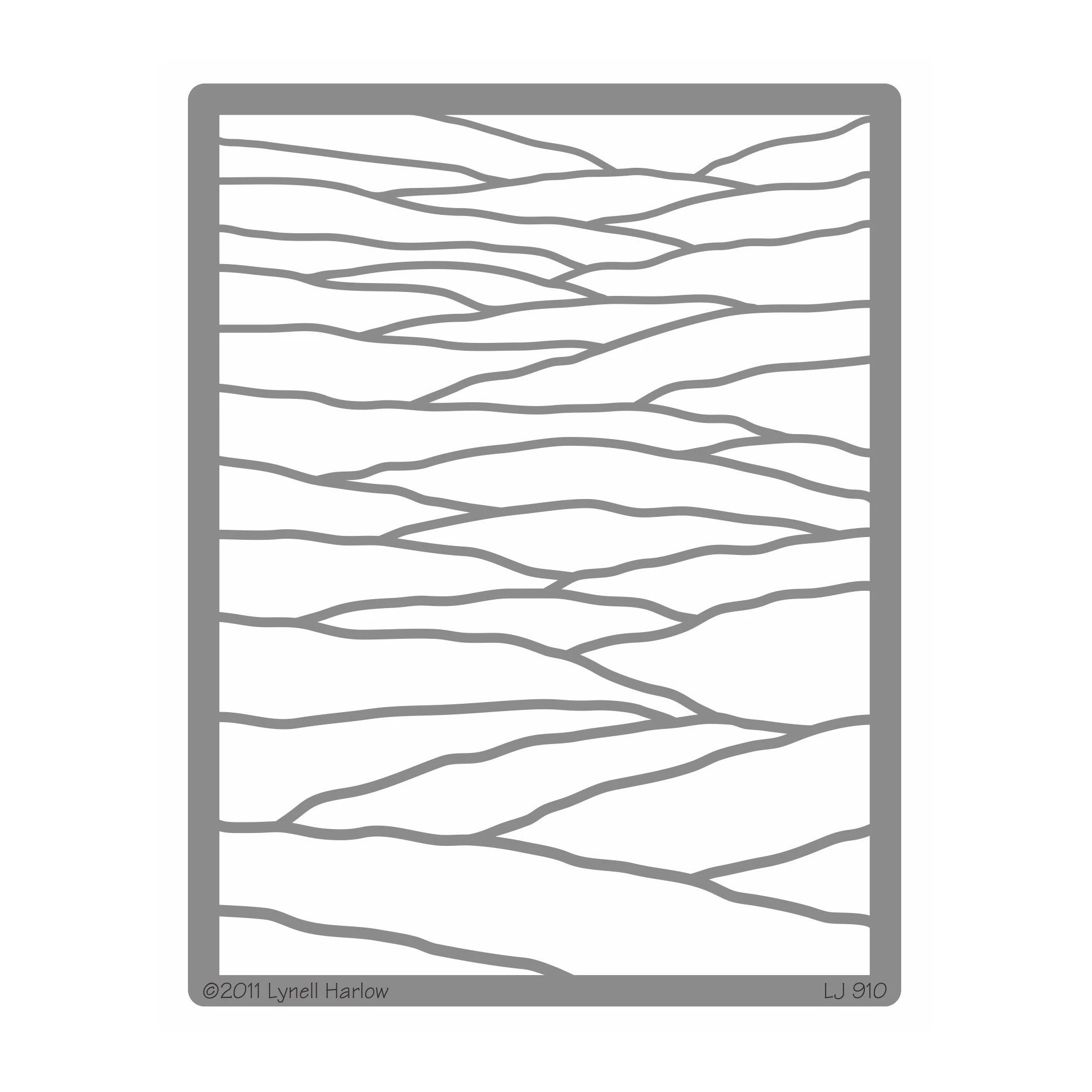Трафареты для тиснения Dreamweaver LJ 910 Rolling Hills | Дом и сад