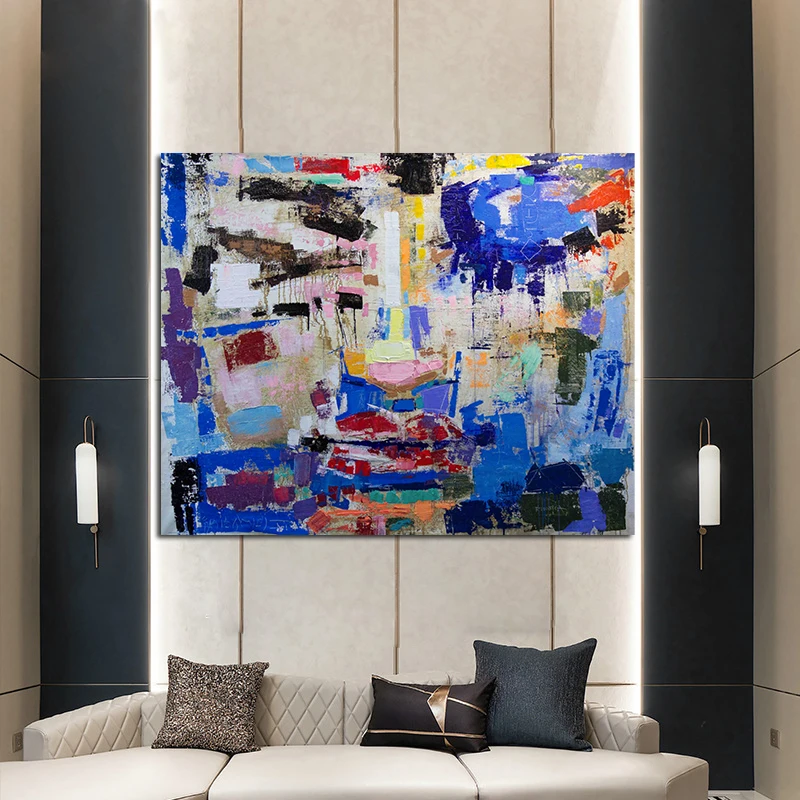 Oucag Abstract Painter Fabio Modica Oil Painting Modern Contemporary Canvas Painting Home Decoration Pictures Bedroom No Frame Painting Calligraphy Aliexpress