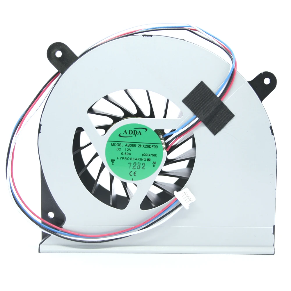 Новый ADDA AB08812HX26DB00 охлаждающий вентилятор для Asus G750JW G750J 00G750JH DC 12V 0.60A 4pin 4 линии