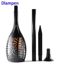 2 шт. Солнечная пламенная Мерцающая наружная лампа для сада IP65 3 режима газон свет водонепроницаемый Ландшафтный дворовый свет smd 2835 99 светодиодов