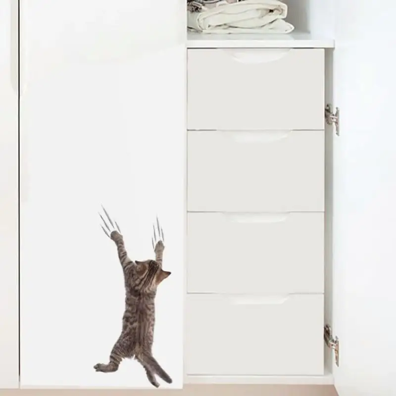 1 шт. 3D милые наклейки для кошек DIY клейкие Семейные настенные украшения окон и