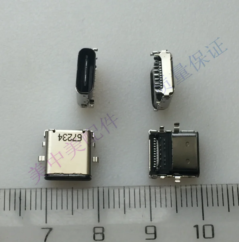 10 шт./лот мобильный телефон планшет type-c USB3.1 интерфейс гнездо