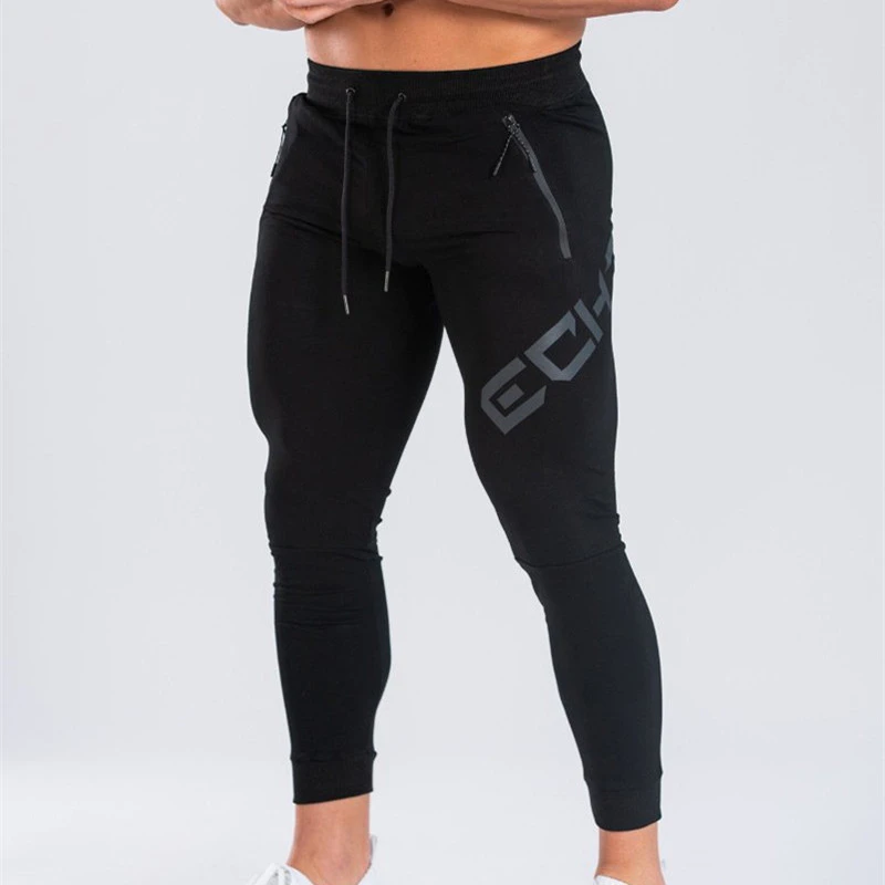 

Мужские спортивные брюки, повседневные штаны с принтом, спортивная одежда для бега, мужские длинные брюки осень 2019, новые прямые брюки, Мужская одежда для фитнеса