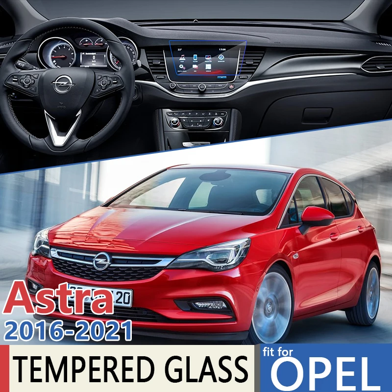 Защитное стекло для Opel Astra K Holden Vauxhall Chevrolet Viva B16 2016 ~ 2021 Автомобильная