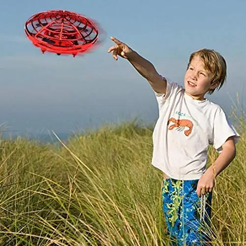 UFO летающие игрушки Мини RC летающий шар ручной Дрон летающий шар инфракрасный индукционный Hover 360 Whirley с подсветкой летающая игрушка