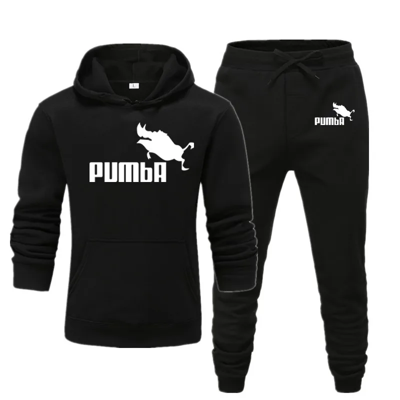 

2020 Winter Men's Sport print Suits Long Sleeve Hooded tracksuit Sweatshirts 2PCS Set Casual Soft Sweatshirts Plus Size S-XXXL