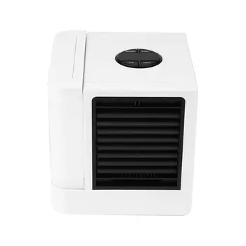 

USB Portable Air Conditioner Humidifier Purifier 7 Colors Light Desktop Cooler Mini Emergency Fan Mechanical Timer Control 5v
