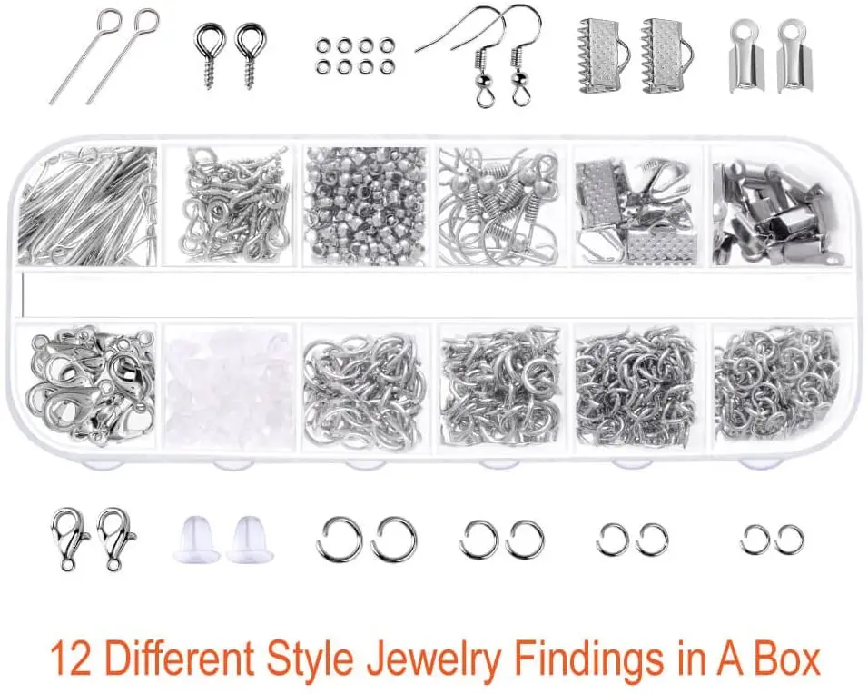 Jewelry Making Supplies Kit with Jewelry Tools, Wires and Findings