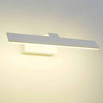 

The first Nordic style white wall light bathroom bedroom cabinet mirror lamp mirror lighting package post wall lamps ZA1130604