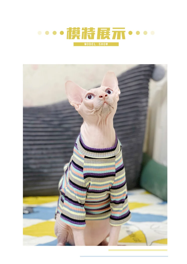 algodão respirável devon curta na moda gatinho roupas para cão pequeno