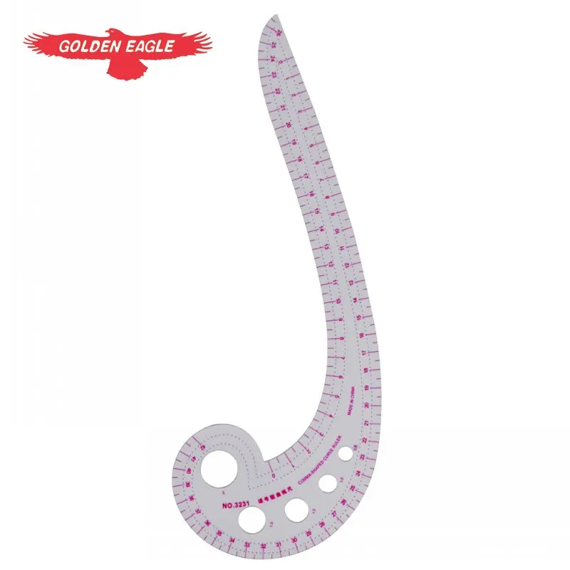 

Tailoring pattern play platemaking tools , 6 -foot multi-purpose clothing curve ruler comma
