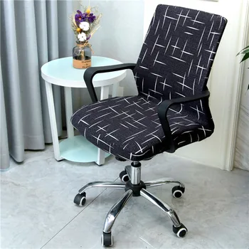 

Office Computer Chair Covers Spandex Elastic Home Dining Chair Slipcover Anti-dust Kitchen Universal Armchair Cover Protector