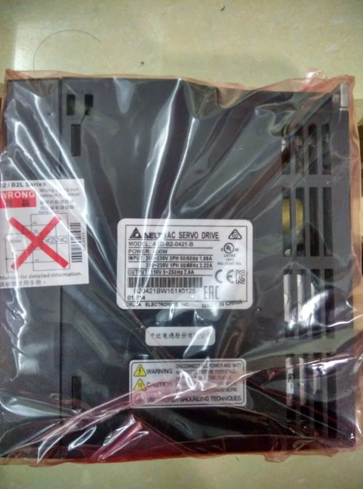 

New Original Authentic 200W ASD-B2-0221-B ECMA-C20602SS with Brake