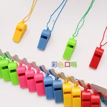 Рукава цветные пластиковые рефери рот свисток суб-ок свисток вентиляторы рот спасательный свисток рот свисток дети детский сад призы