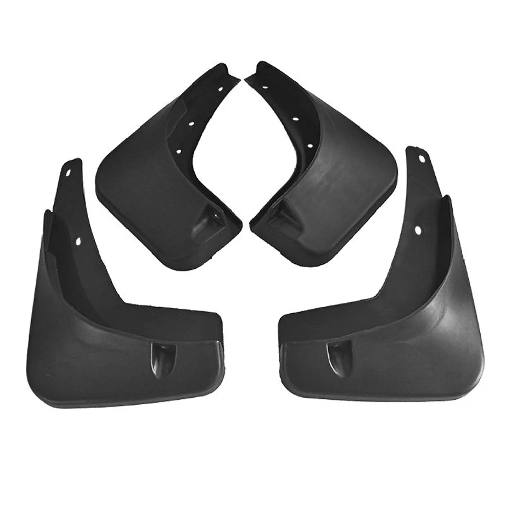 

Auto Accessories 4 Pcs Black Car Mud Flaps Splash Guard Fender Mudguard Fit For Tesla Model 3 2016-2019