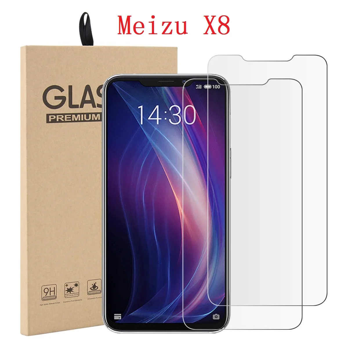 

Screen Protector For Meizu X8 Tempered Glass Protective Glass For Meizu X8 glass