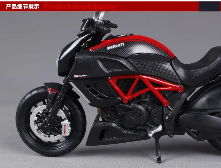 1 чем 12 Maisto Ducati Hacker-Corsica модель сплава модель мотоцикла модель автомобиля украшение