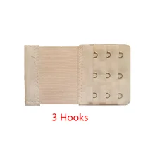 5 шт./компл. женские мягкие застежки эластичные крючки для нижнего белья ремень женский удлинитель 2 3 ряда Пряжка удлинитель для бюстгальтера Аксессуары Нижнее белье Пояс