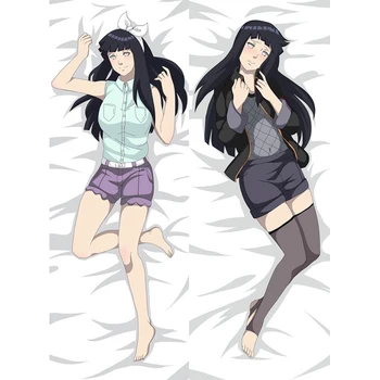 

Japanese Hot Anime Naruto Dakimakura Hyuga Hinata Body Bedding Otaku Hugging Sexy Female Anime Girls Pillow Case Cover Gifts