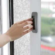 2Pcs Multi Purpose Self-Stick Push Pull Helper Instant Cabinet Knobs Drawer Auxiliary Handle Helper Kitchen Sliding Door Window