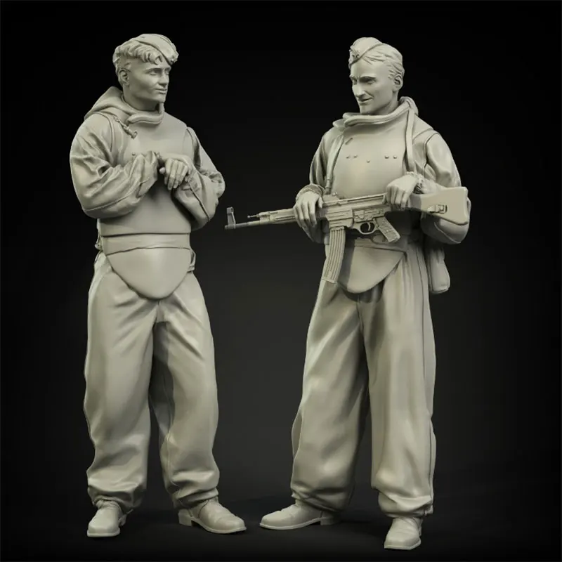 1/35 масштаб советский штурм второй мировой войны 2 солдаты миниатюры