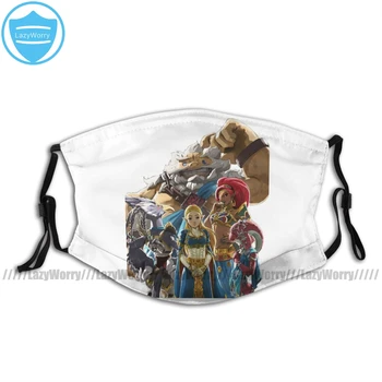 

Legend Of Zelda Mouth Face Mask Zelda 1997 The Legend Of Zelda Facial Mask Funny Kawai with 2 Filters for Adult