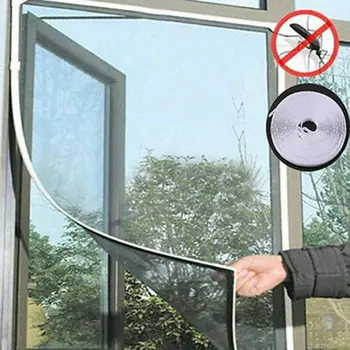 

AU New Magnetic Window Mesh Door Curtain Snap Net Mosquito Fly Bug Insect Screen