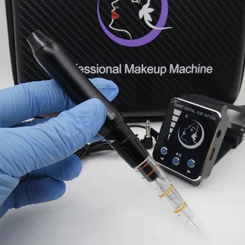

watch smart tattoo machine Permanente with Microblading Tattoo Needles Makeup Machine for Eyebrows Eyeliner Lips tattoo guns