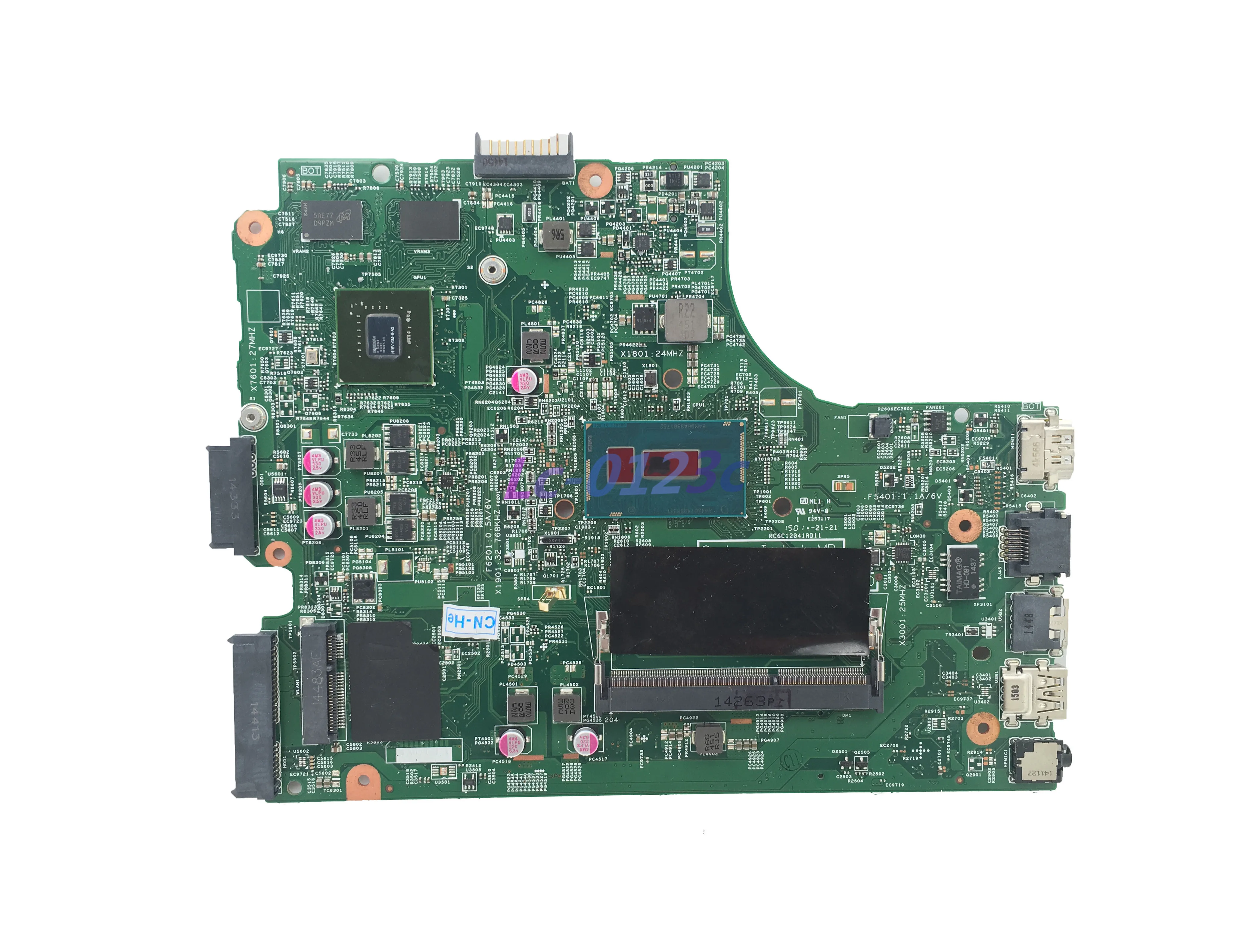 

FULCOL For DELL INSPIRON 15 3542 17 5748 Laptop motherboard T7TC4 0T7TC4 CN-0T7TC4 W/I5-5200U CPU N15V-GM-S-A2 GPU 13269 -1