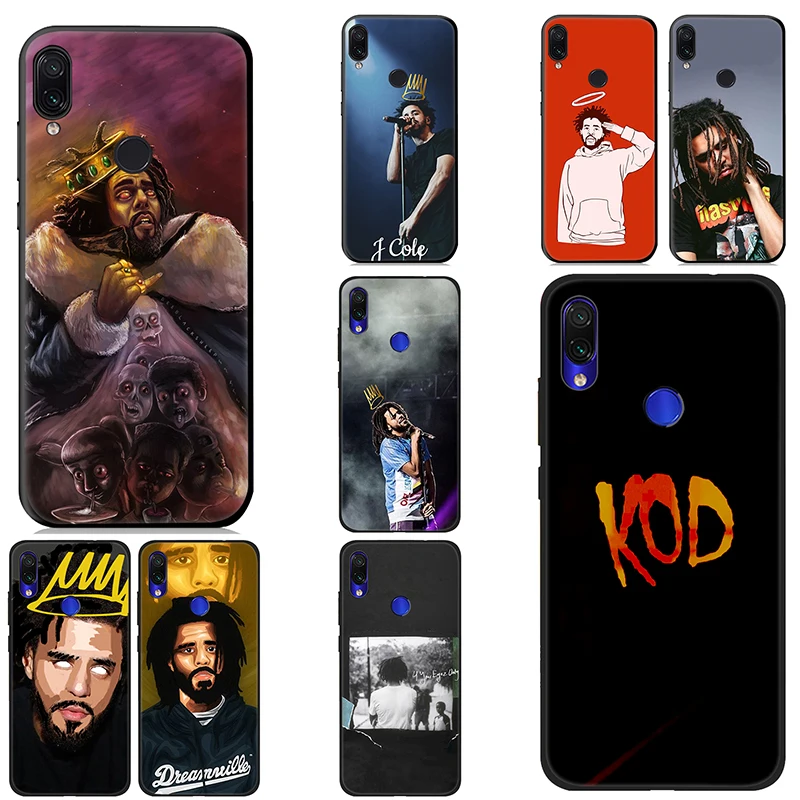 Мягкий чехол IYICAO J Cole Rapper для Xiaomi Redmi Note 8 7 6 5 Pro 5A 4X Силиконовый ТПУ |