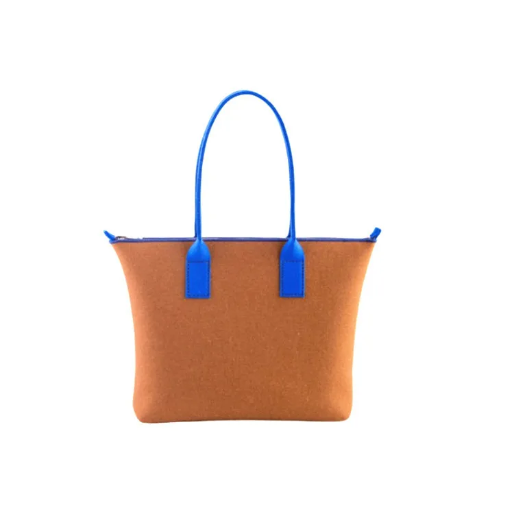 

Felt Handbag Fashion Women's Felt Handbag Shoulder Shopping Bag Bento Box Bag Can Add Logo