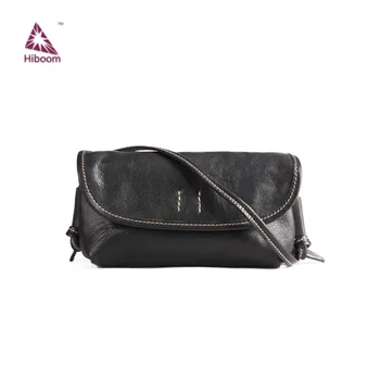 

Hiboom 2020 Vintage Genuine Leather Messenger Bag Cover Shoulder Bag Original Handmade Retro Handbag Cow Leather Women Bag