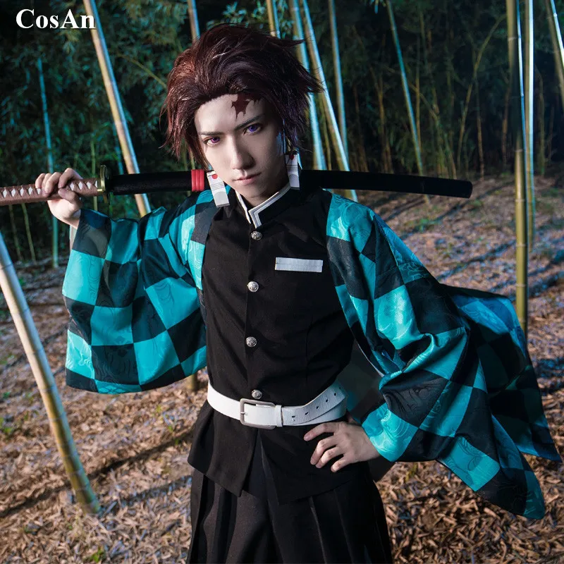 Tanjiro Cosplay Demon Slayer Cosplay Costume Kamado Tanjirou Cloak
